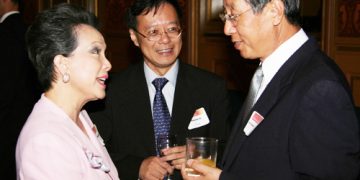 2005利德蕙国会山庄设宴欢迎港加商会嘉宾