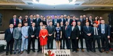 加中金融协会2017年圣诞餐宴华丽登场