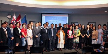 湖南省海外人士外贸产业基地加分部成立