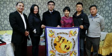 加拿大陕西总商会和侨联代表团举行座谈